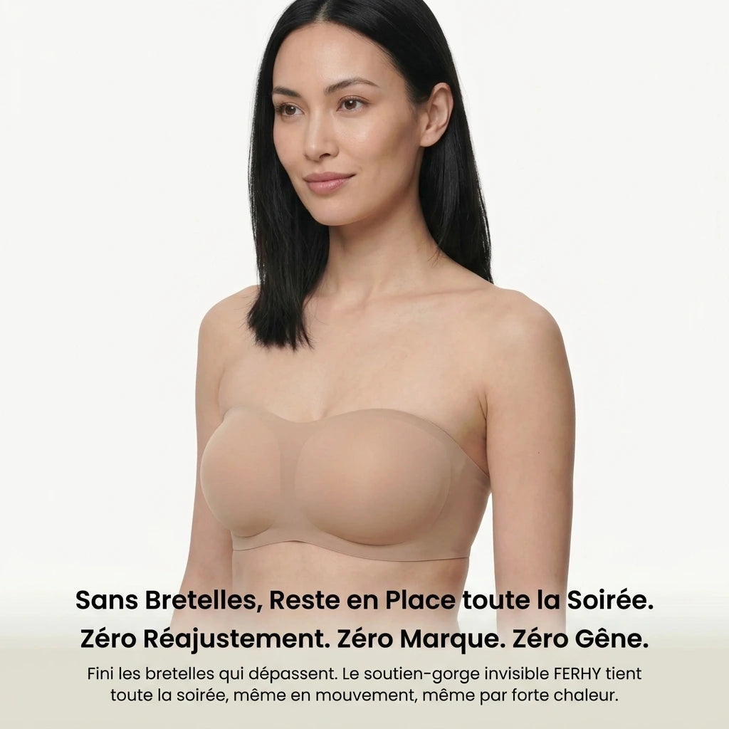 Soutien-gorge invisible sans bretelles