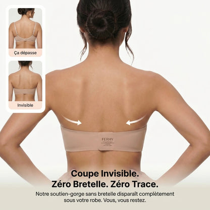 Soutien-gorge invisible sans bretelles