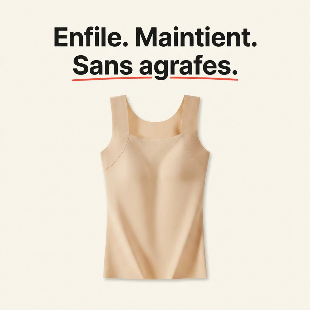 Camisole soutien-gorge sans armatures