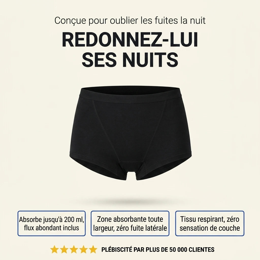 Boxer Anti-Fuite Femme