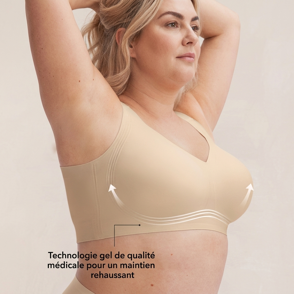 Soutien-gorge sans armatures à couverture complète Jelly Lift