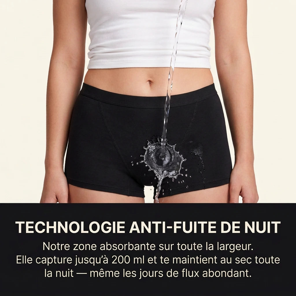 Boxer Anti-Fuite Femme