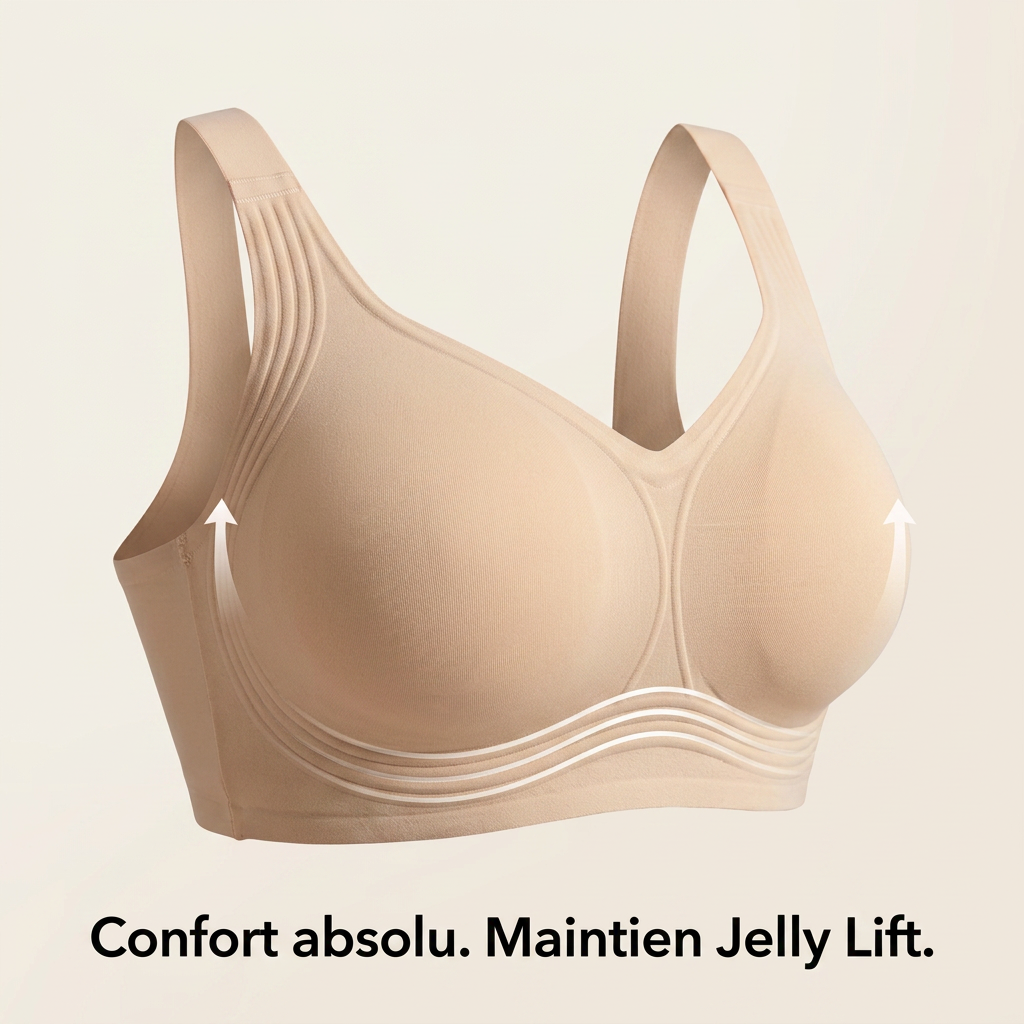 Soutien-gorge sans armatures à couverture complète Jelly Lift