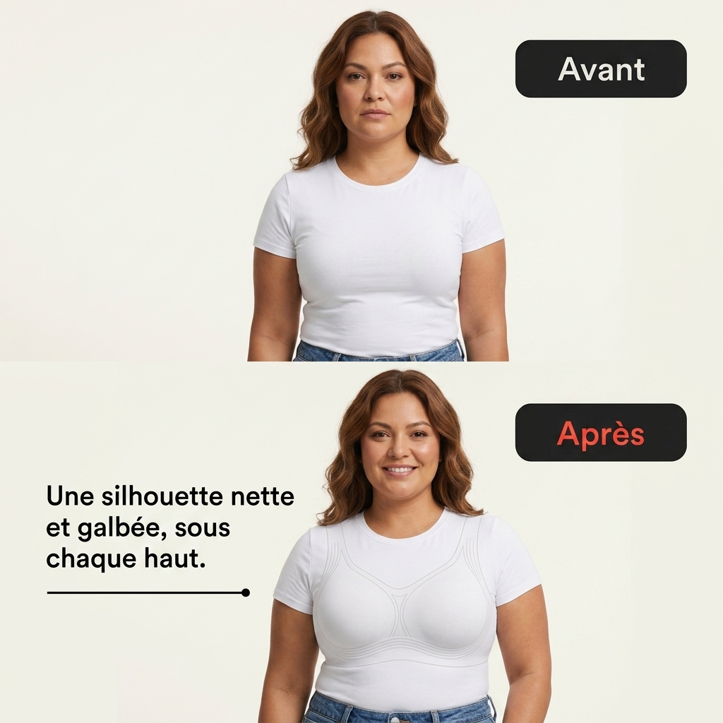 Soutien-gorge sans armatures à couverture complète Jelly Lift