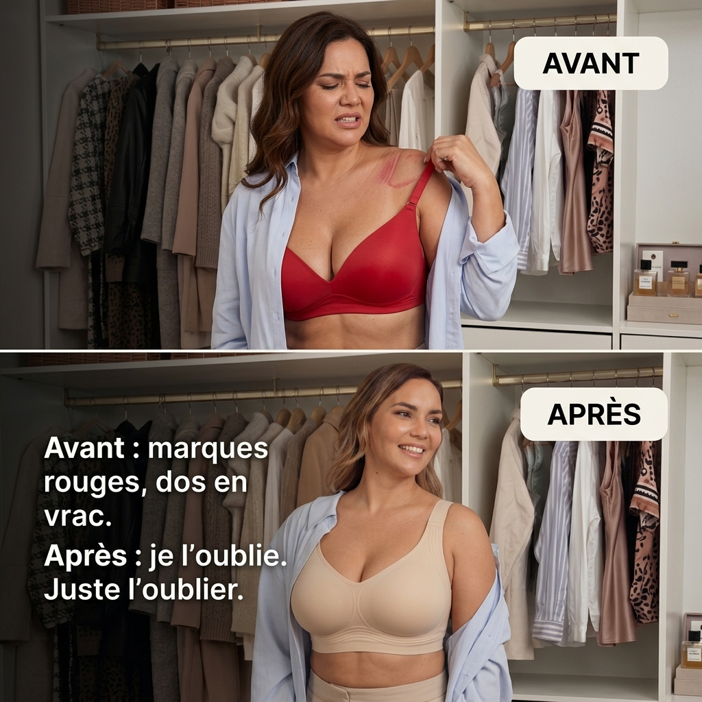 Soutien-gorge sans armatures à couverture complète Jelly Lift