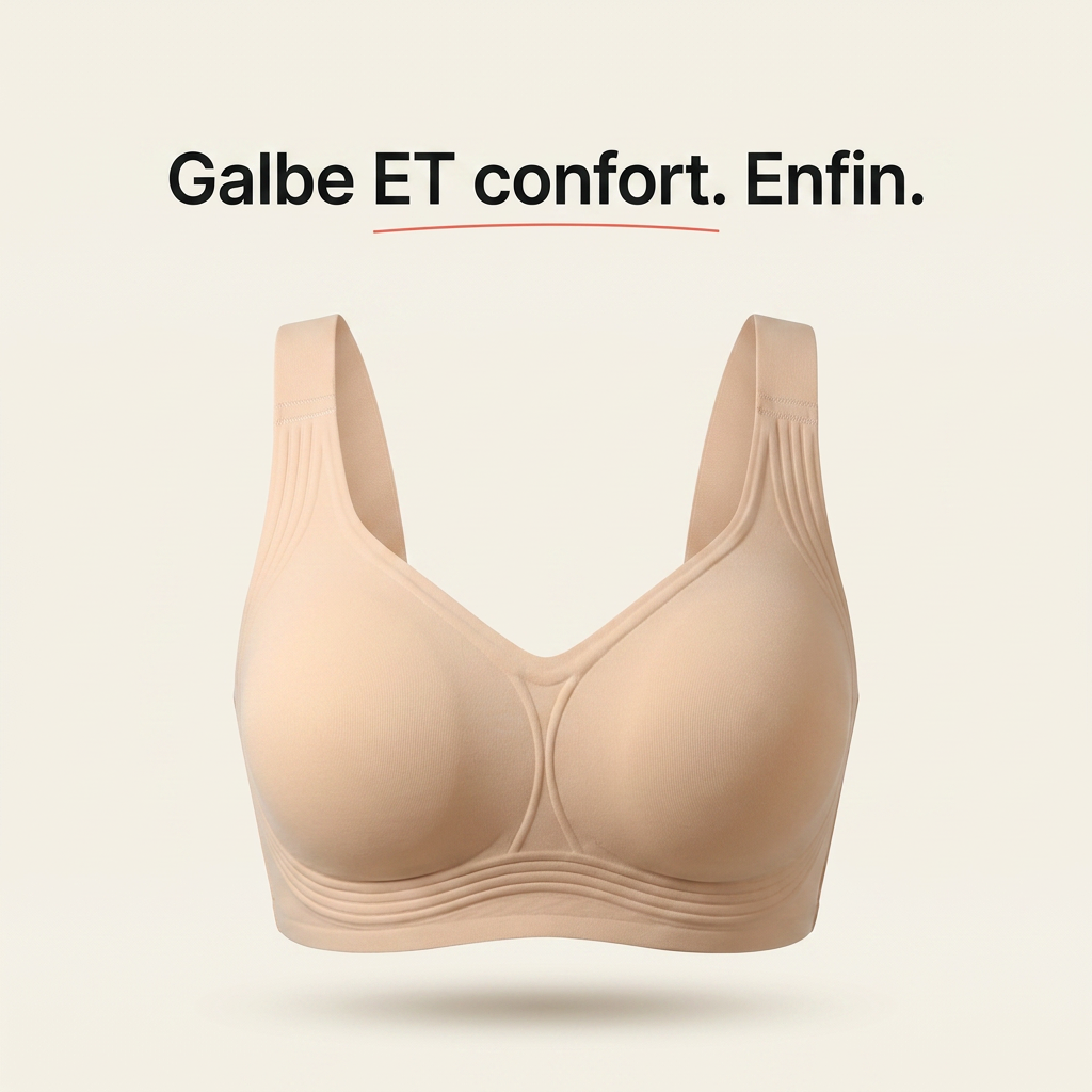 Soutien-gorge sans armatures à couverture complète Jelly Lift
