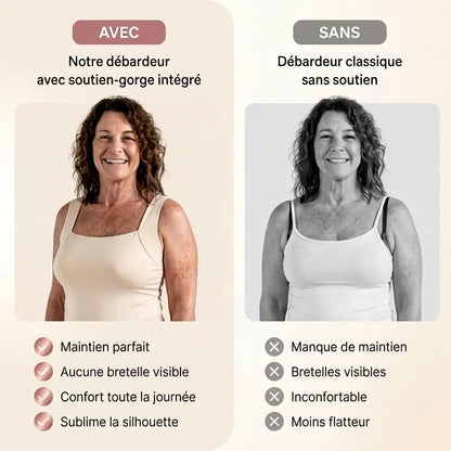 Camisole soutien-gorge sans armatures